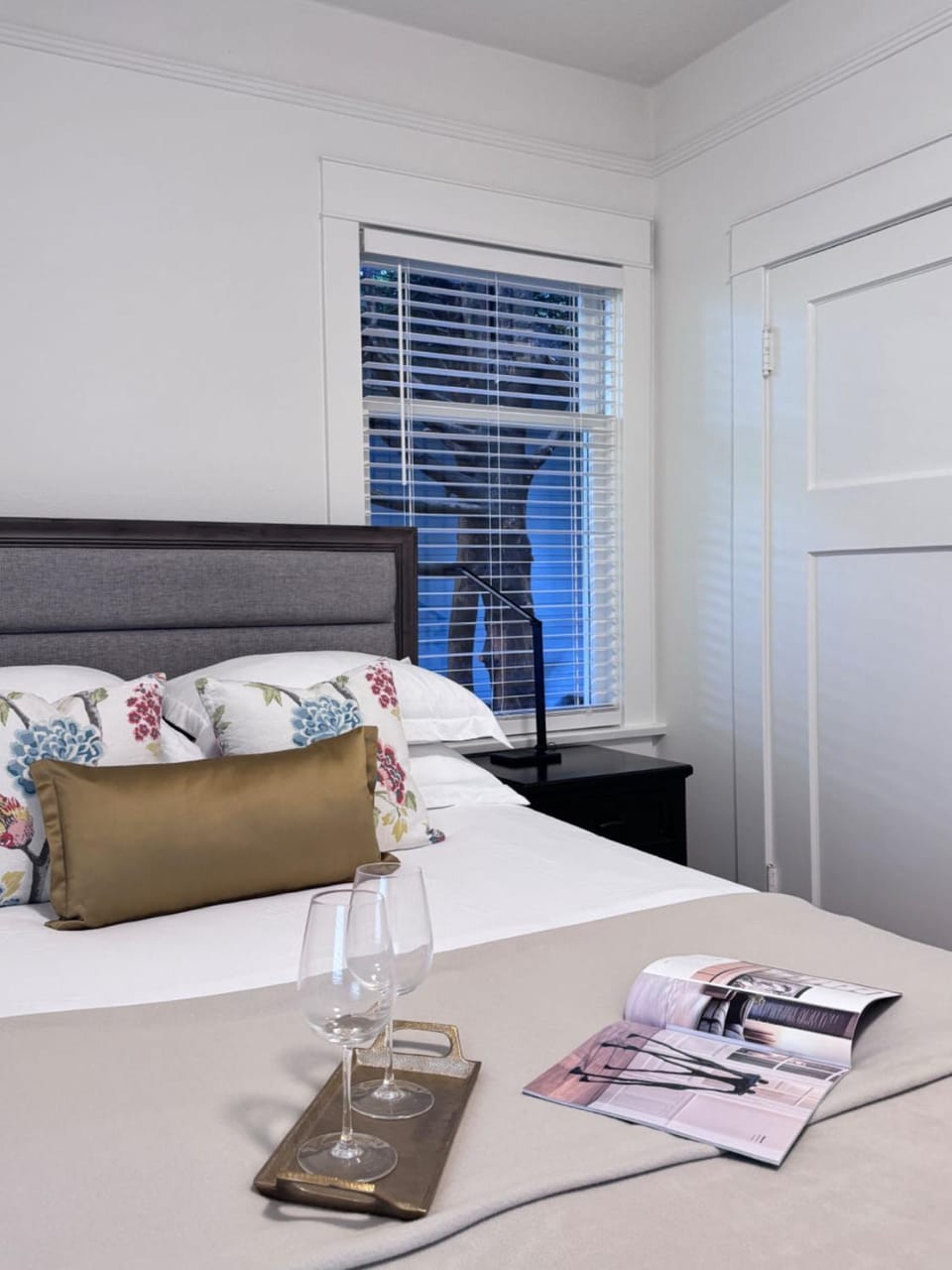 Bedroom, Garden view