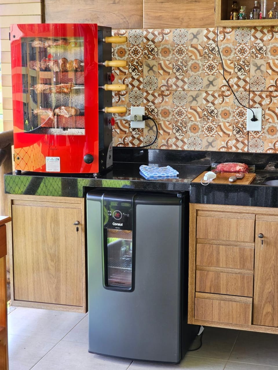 BBQ facilities, minibar