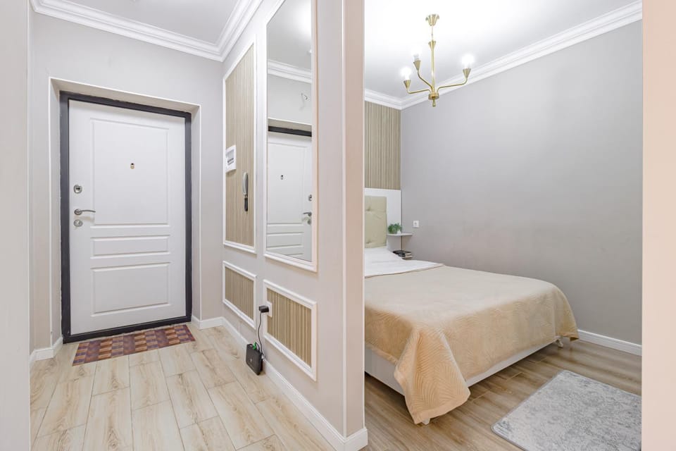 Bed, Photo of the whole room, Bedroom, wardrobe