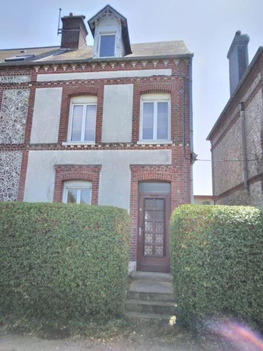 Gite en bord de mer en Normandie House in Normandy