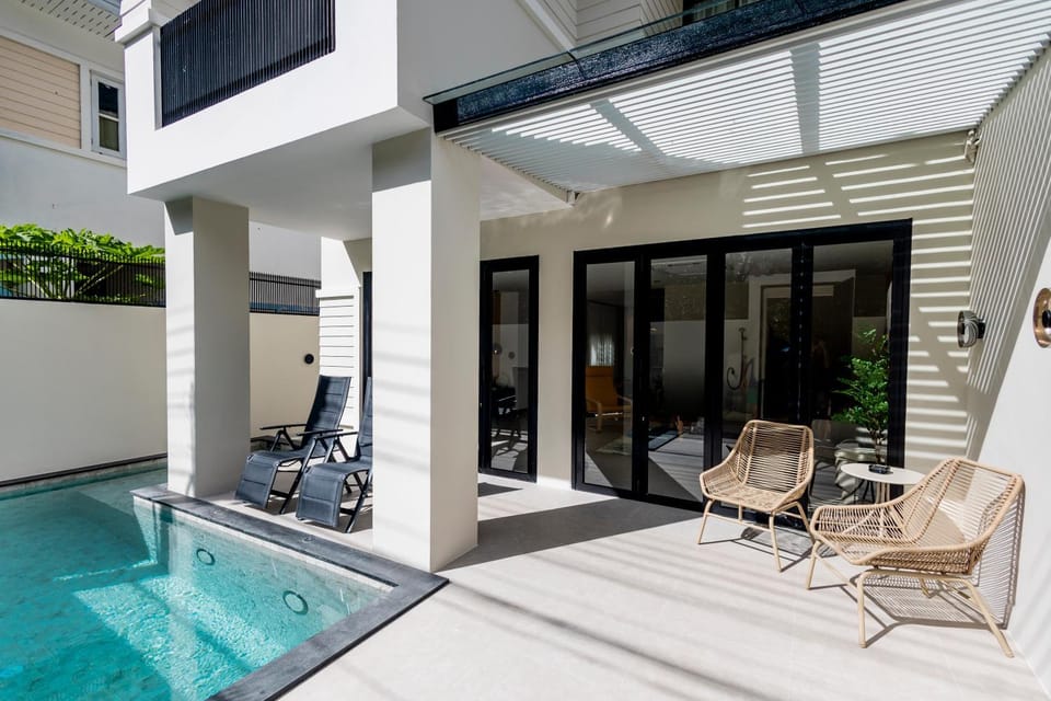 Property building, View (from property/room), Pool view, Swimming pool