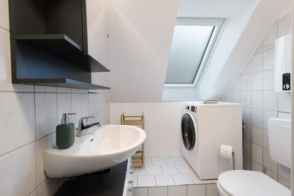 Bathroom, Living room