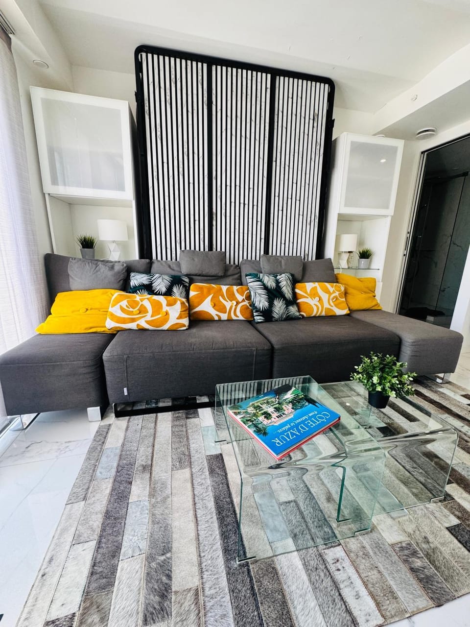 Studio vue mer dans villa moderne Apartment in Roquebrune-Cap-Martin