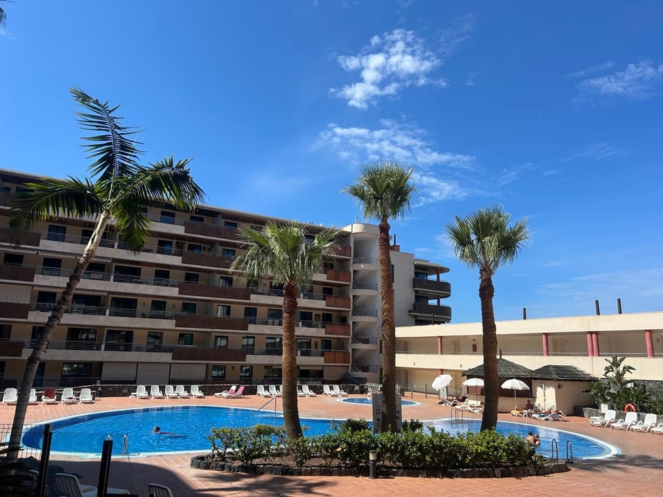 Property building, Pool view