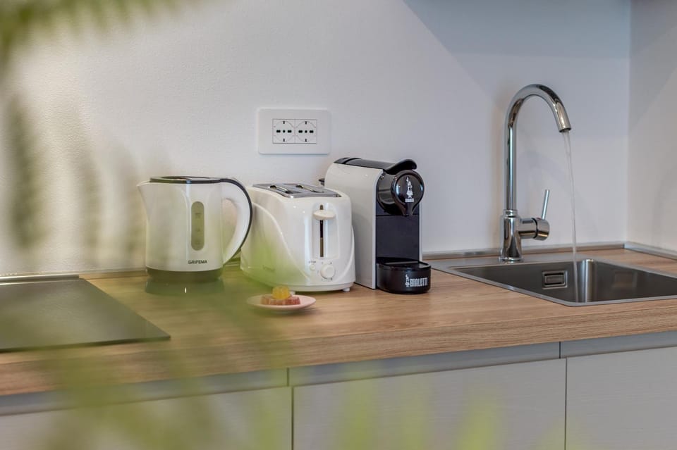 Coffee/tea facilities, Kitchen or kitchenette, toaster