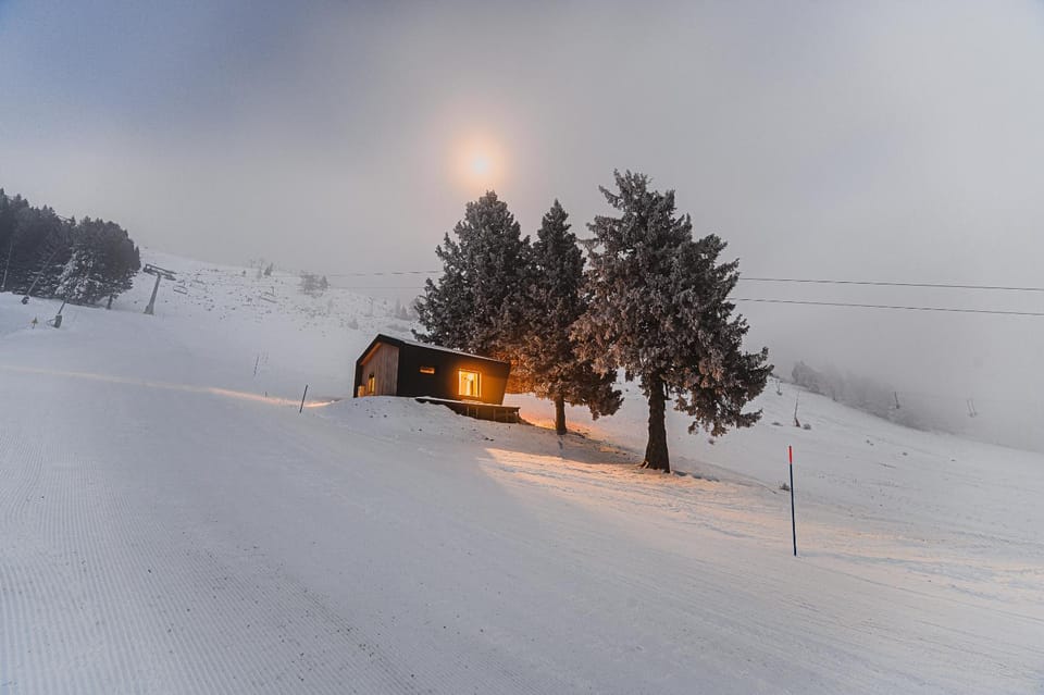 Property building, Day, Natural landscape, Winter, Skiing