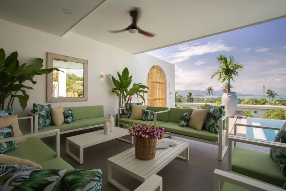C Villa 8BR Luxury Seaview Villa, 2 swimming pools Villa in Ko Samui