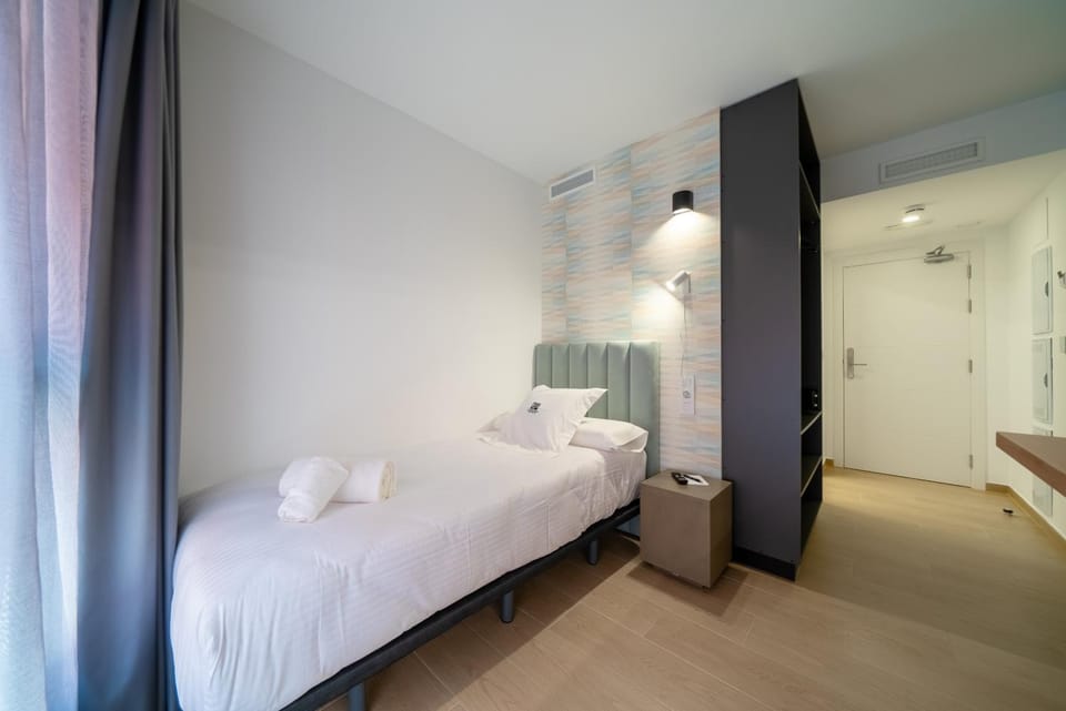 Bed, Photo of the whole room, Bedroom, towels, wardrobe