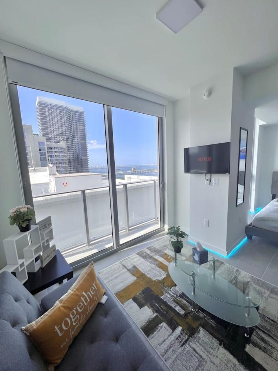 Ocean View Entire Condo In Downtown With Pool and Gym House in Miami