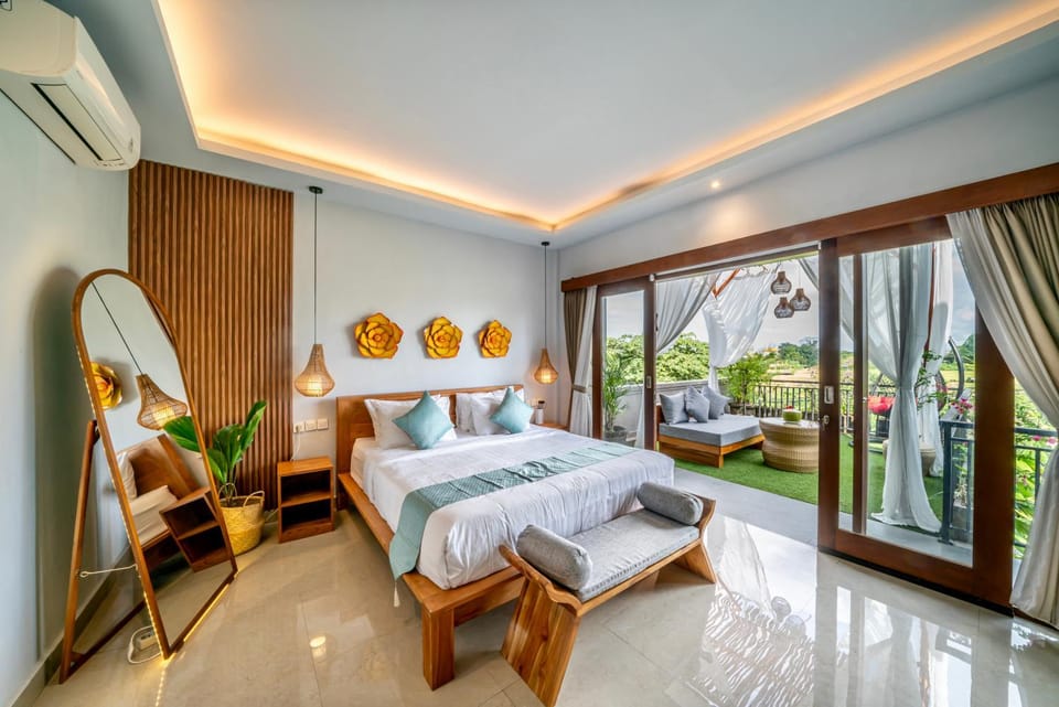 Bed, Balcony/Terrace, Bedroom