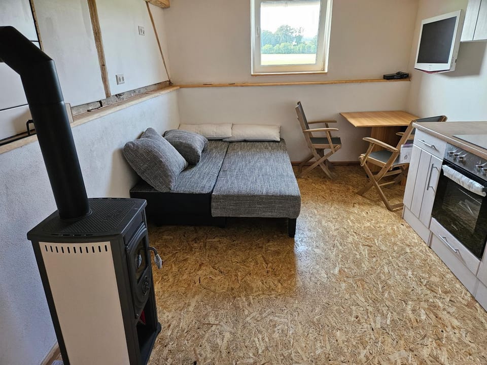 Günstig schlafen, Ferienwohnung auf dem 3Seithof, Monteurswohnung Apartment in Saxony