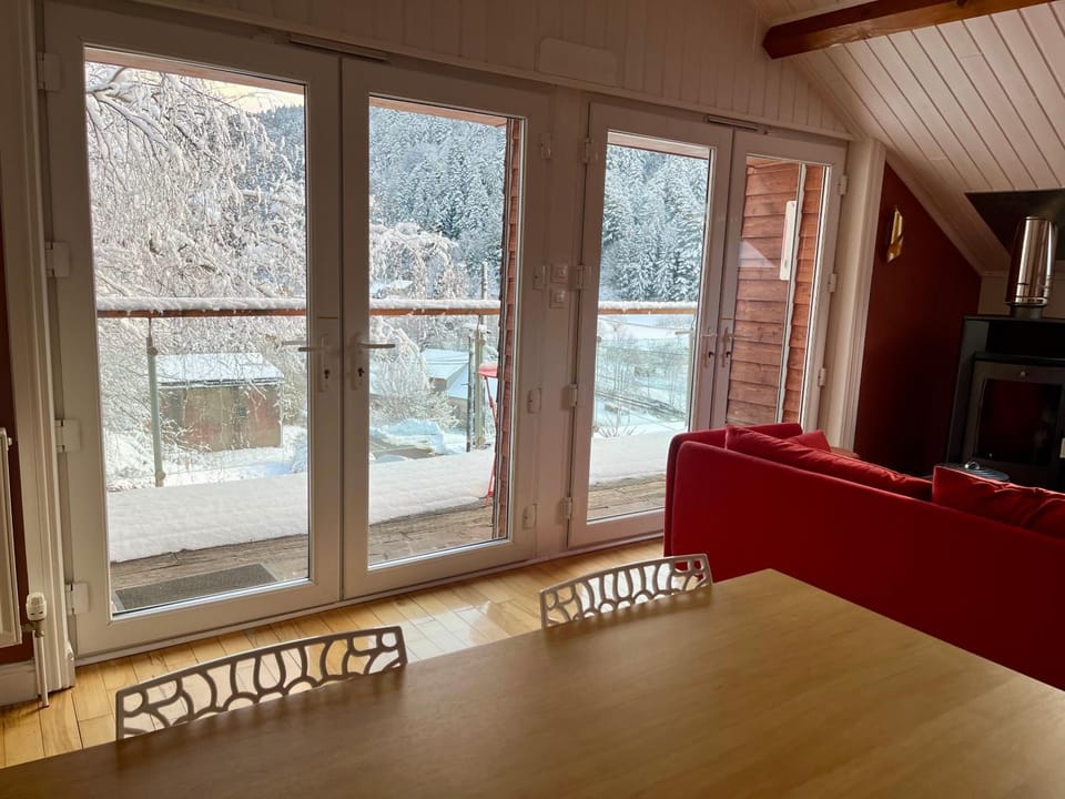 Seating area, Mountain view