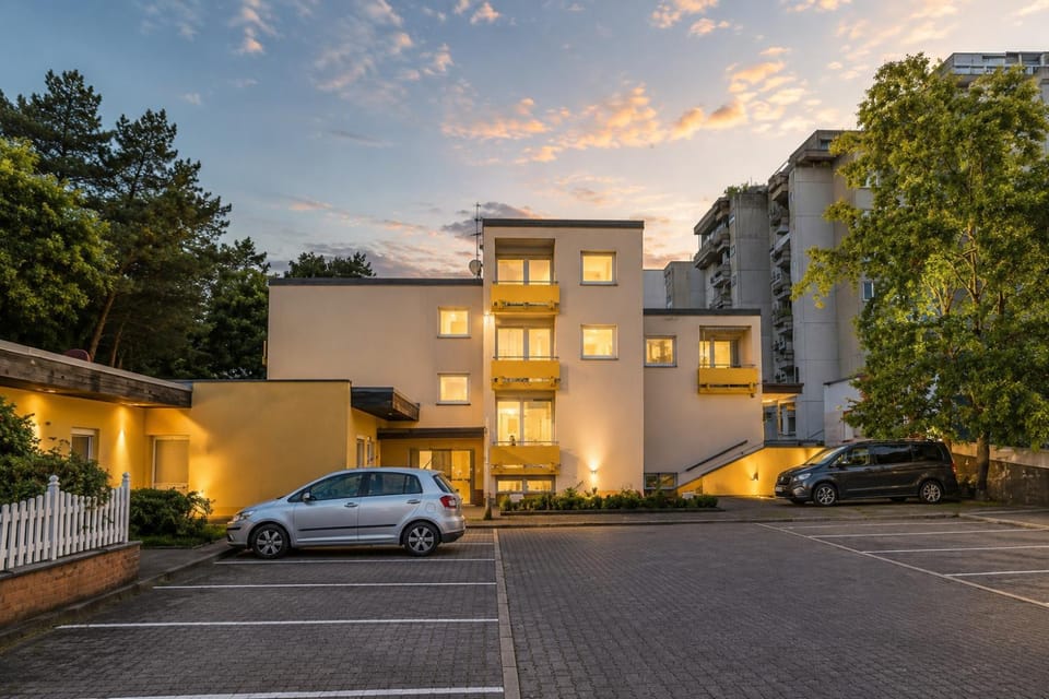 Property building, Day, Location, Parking