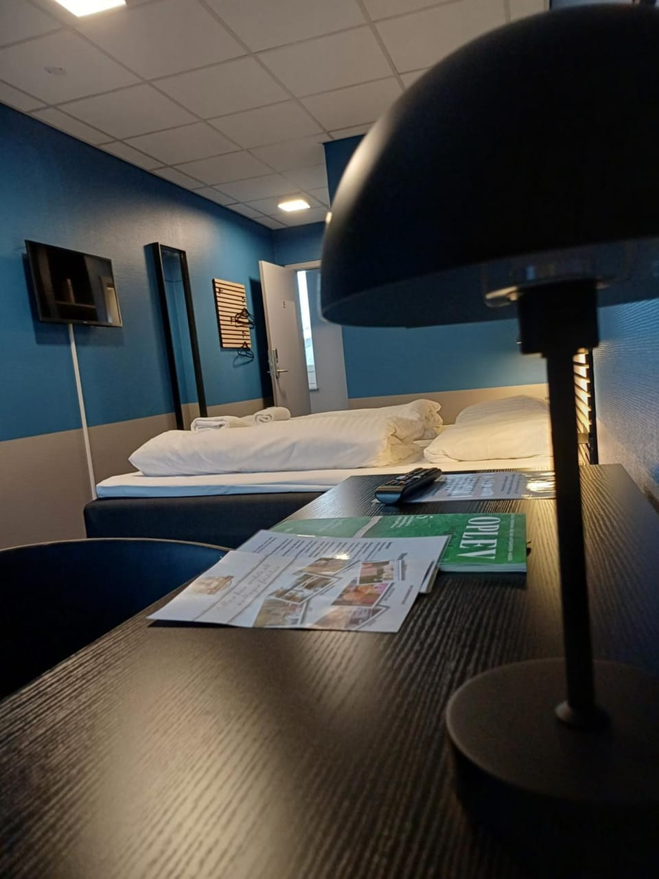 Cozy Double Room 3 on pedestrian street Saeby Hotel in Denmark