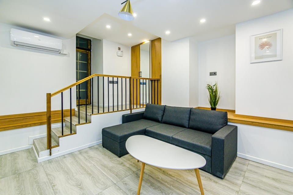 Living room, air conditioner