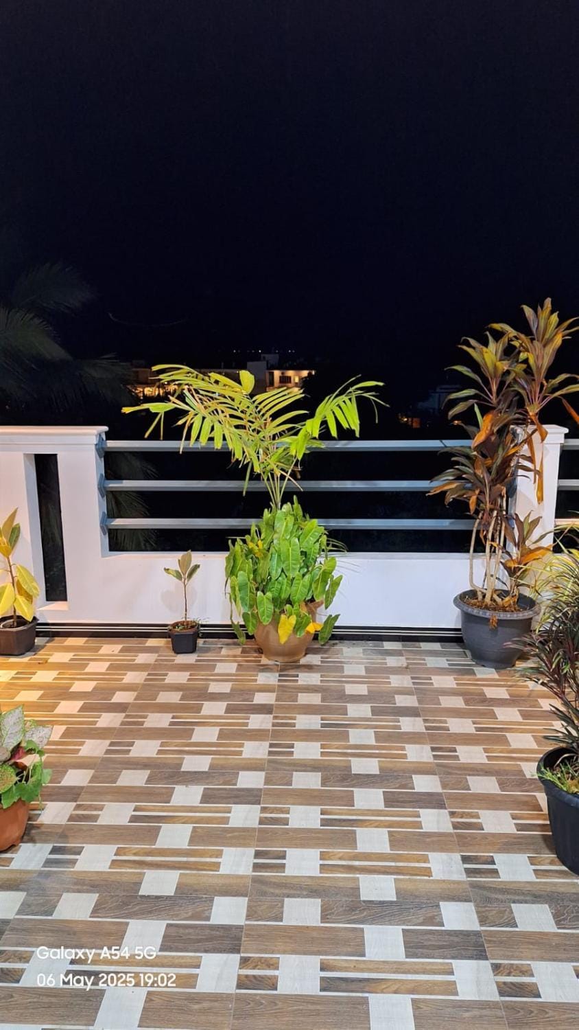 Night, Balcony/Terrace, Balcony/Terrace, Garden view