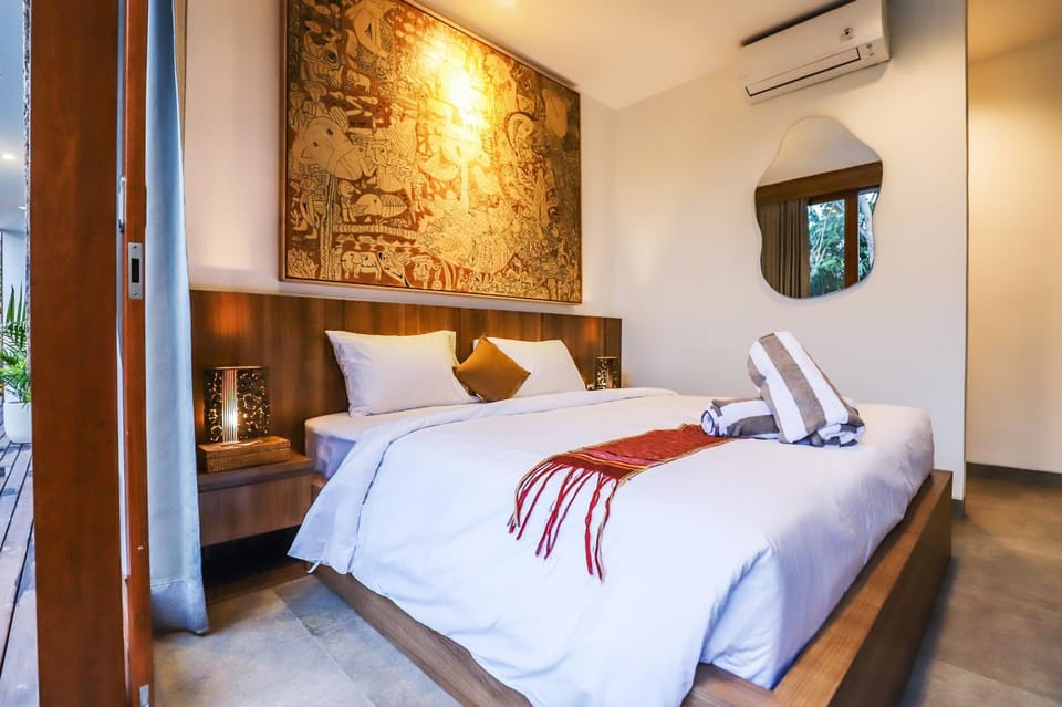 Bedroom, air conditioner