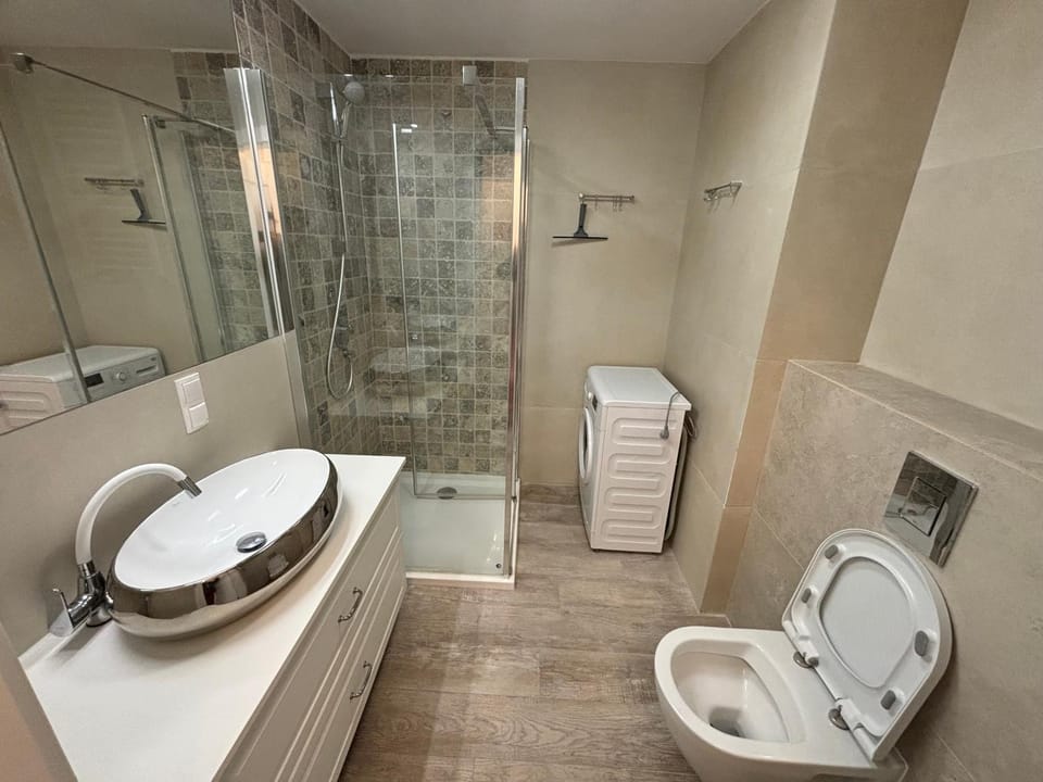 Shower, Toilet, Bathroom, washing machine