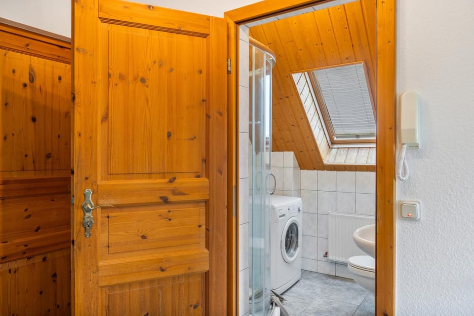 Bathroom, Living room