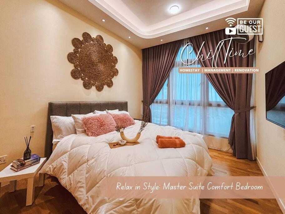Paradigm Residence SUPERVIEW x2Netflix 5G by ChillTime Homestay Apartment in Johor Bahru