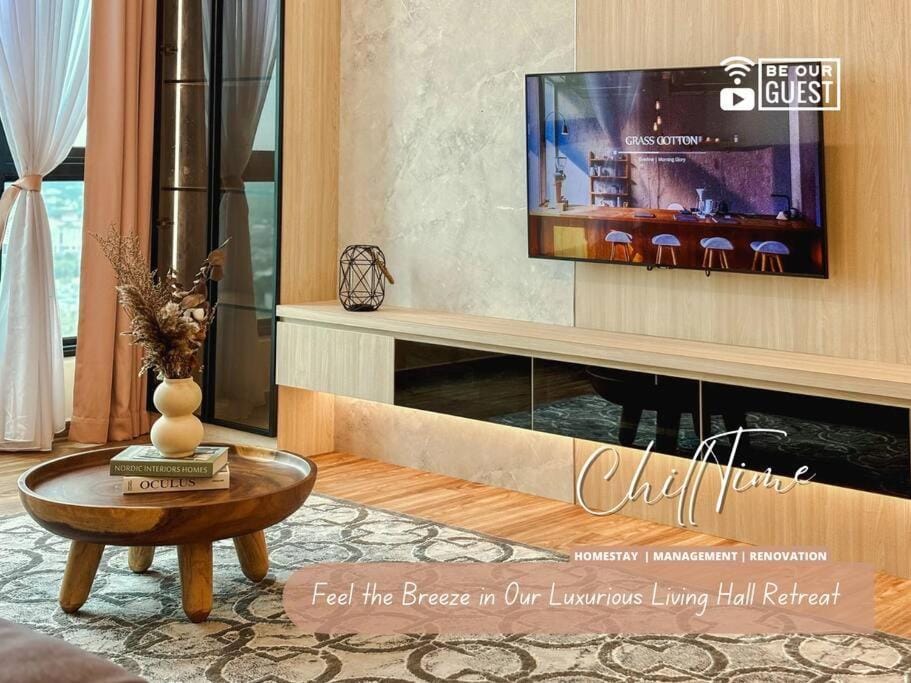 Paradigm Residence SUPERVIEW x2Netflix 5G by ChillTime Homestay Apartment in Johor Bahru