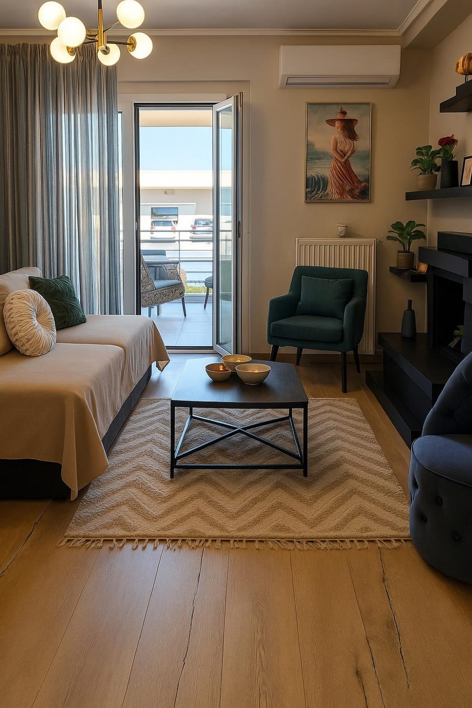 Living room, Seating area