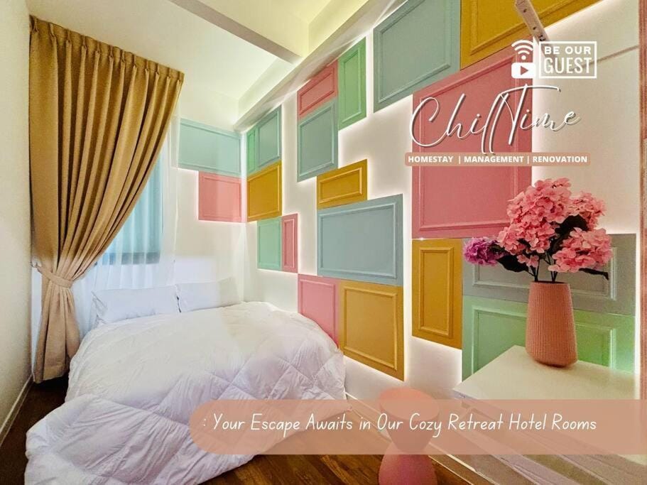 Paradigm Residence Above Paradigm Mall FREE 5G WiFi Netflix Pool by ChillTime Homestay Apartment in Johor Bahru