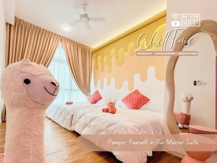 Paradigm Residence Above Paradigm Mall FREE 5G WiFi Netflix Pool by ChillTime Homestay Apartment in Johor Bahru