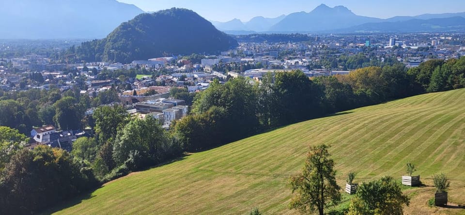 Natural landscape, Bird's eye view, City view, Mountain view
