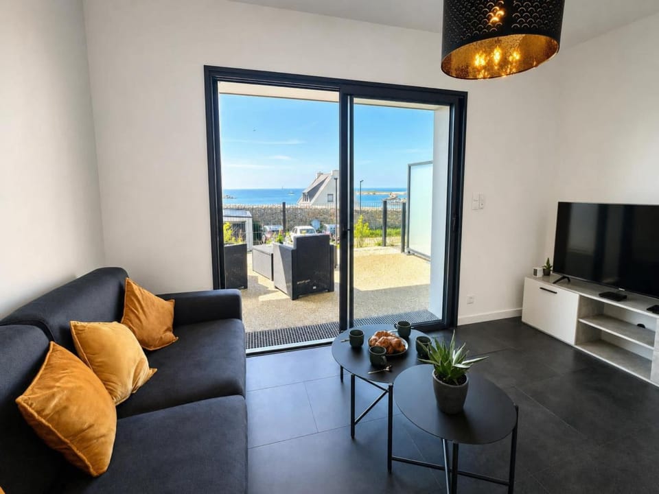 TY FOUR - Bel appartement T2 de standing vue mer Apartment in Finistere