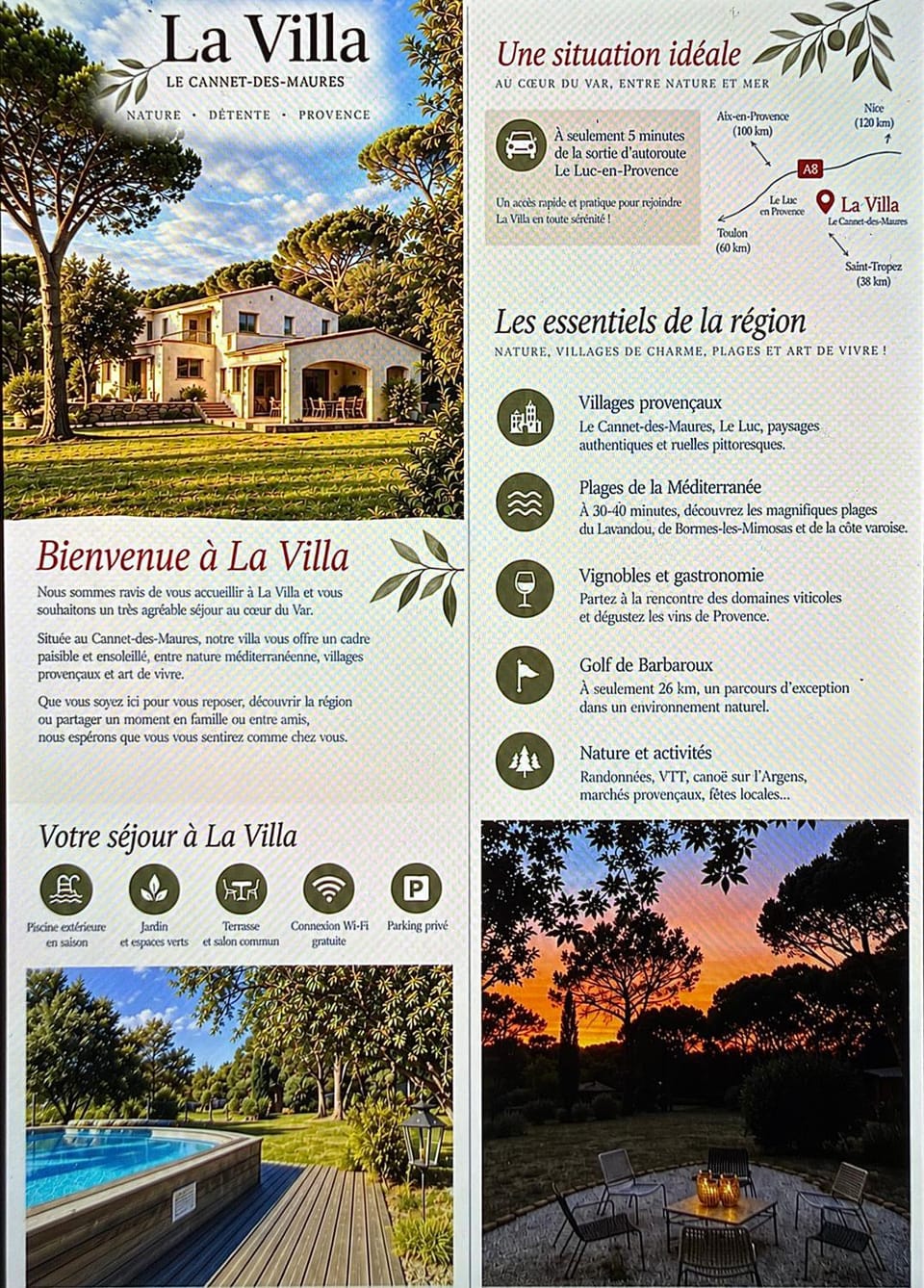 La Villa Villa in French Riviera