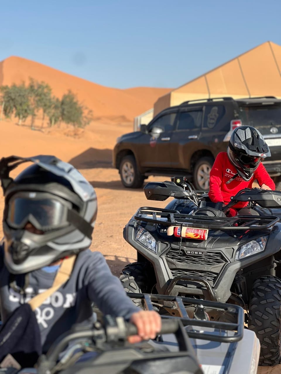 Ksar Merzouga Camp Luxury tent in Morocco