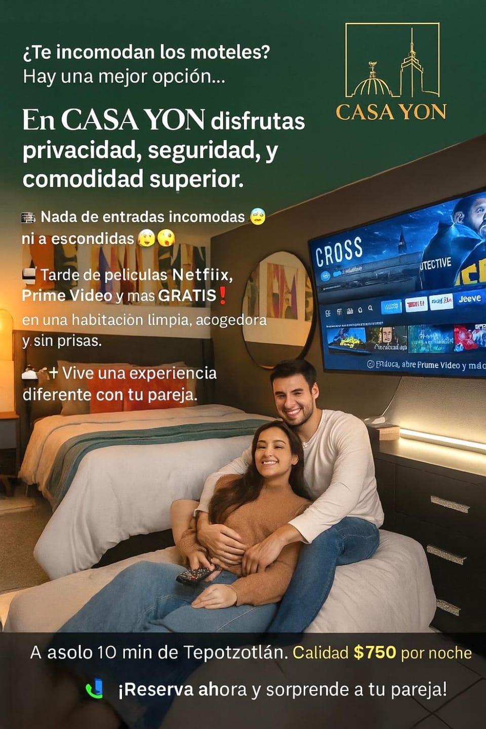 Casa YON pet friendly,Netflix,Amazon Prime,wifi alta velocidad, estacionamiento gratis Bed and Breakfast in State of Mexico
