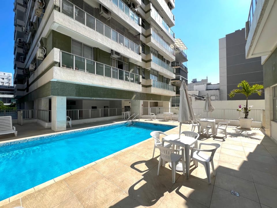 Property building, Day, Pool view, sunbed