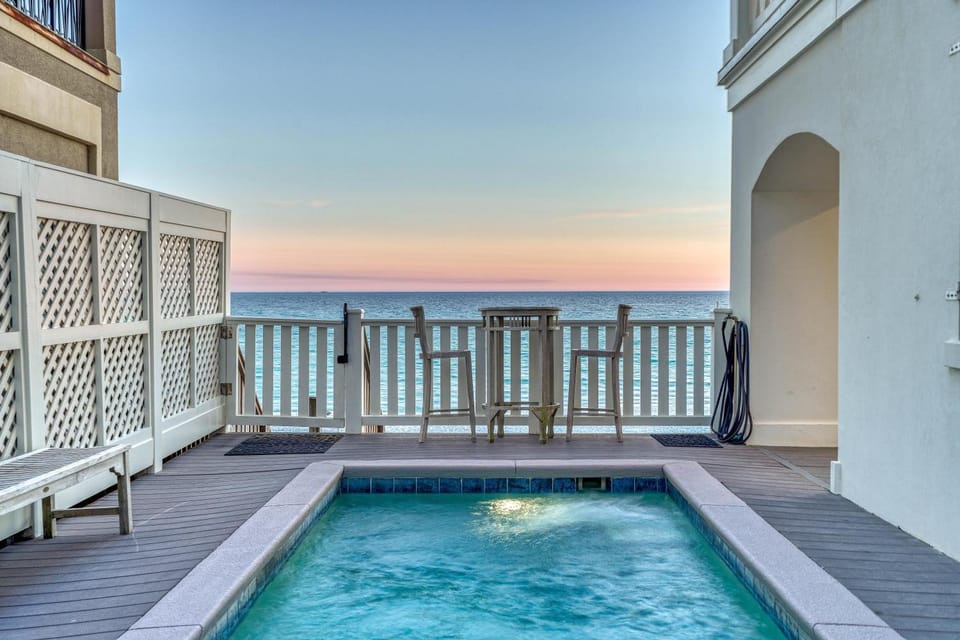 A Pink Pearl-ON GULF-FRANGISTA BEACH House in Miramar Beach