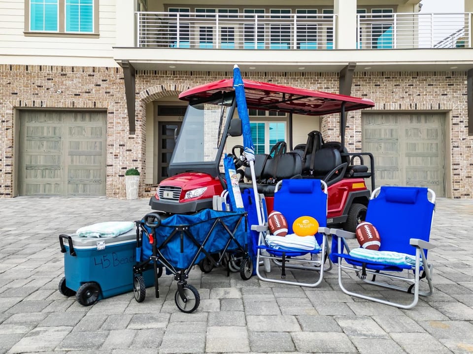 Glam Clam-Gated Beach- Private Pool & Spa House in Gulf Pines