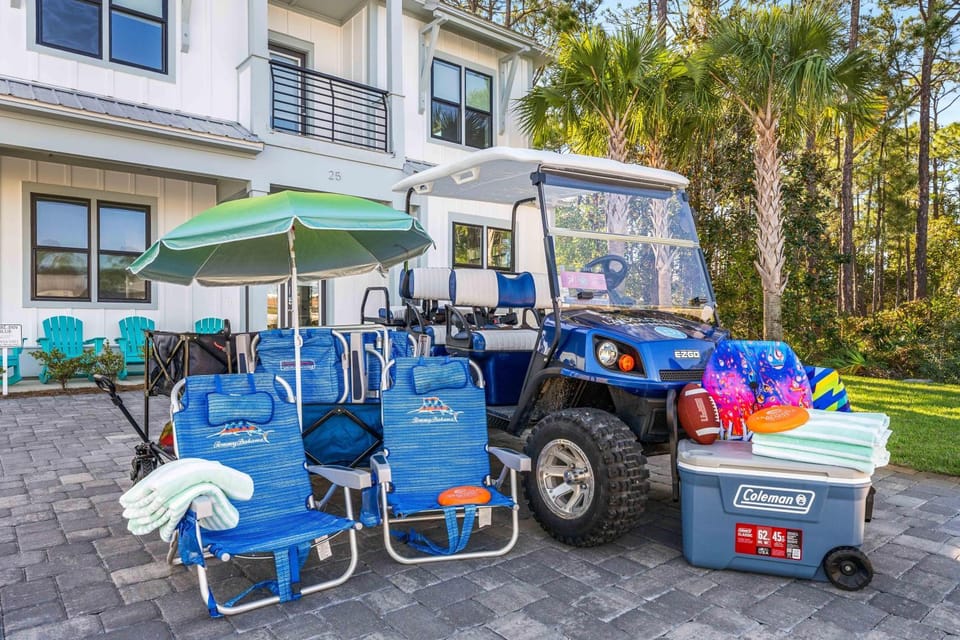 Marl-Inn Blue -- Villas of Frangista-Private Pool House in Miramar Beach