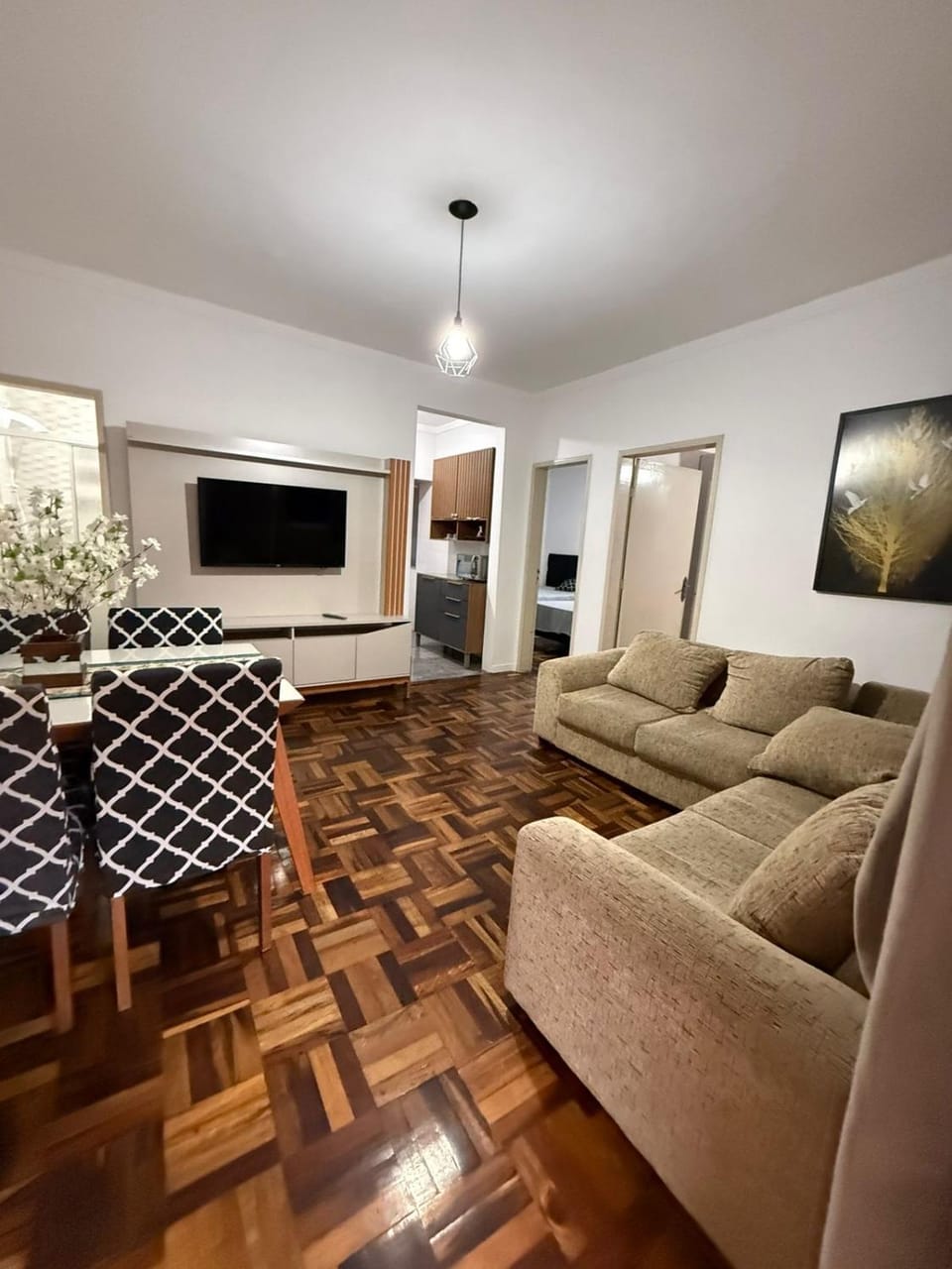 Roupa cama Wi-Fi garagem ar Cond beira mar 50 m Apartment in Tramandaí