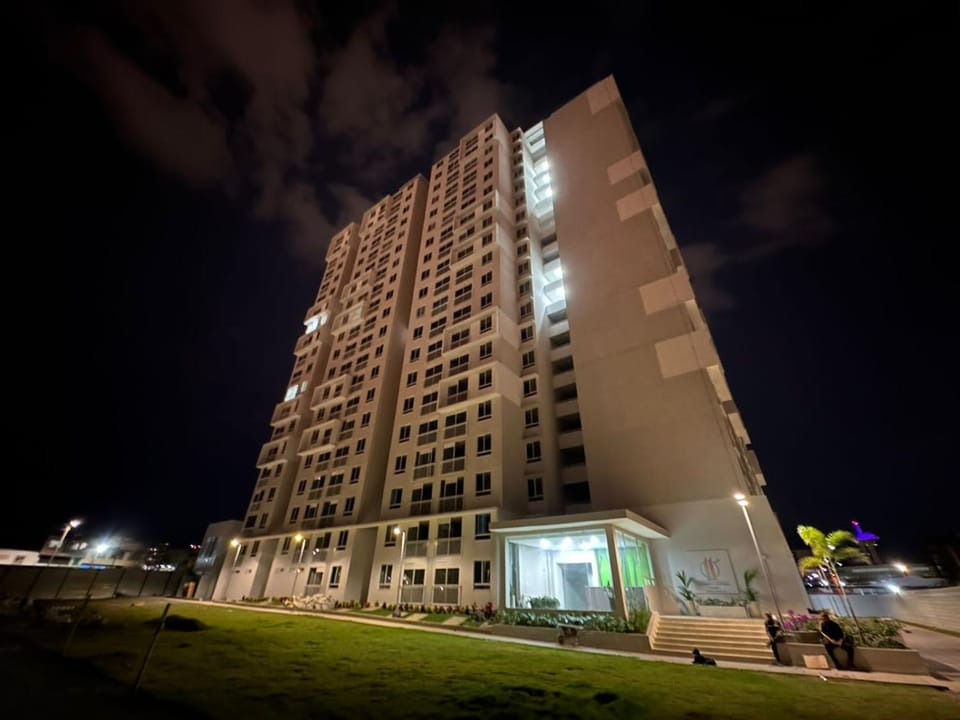 Property building, Night