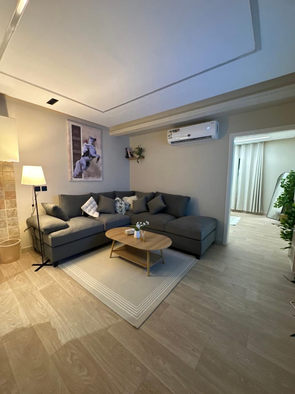 TV and multimedia, Living room, Seating area, air conditioner