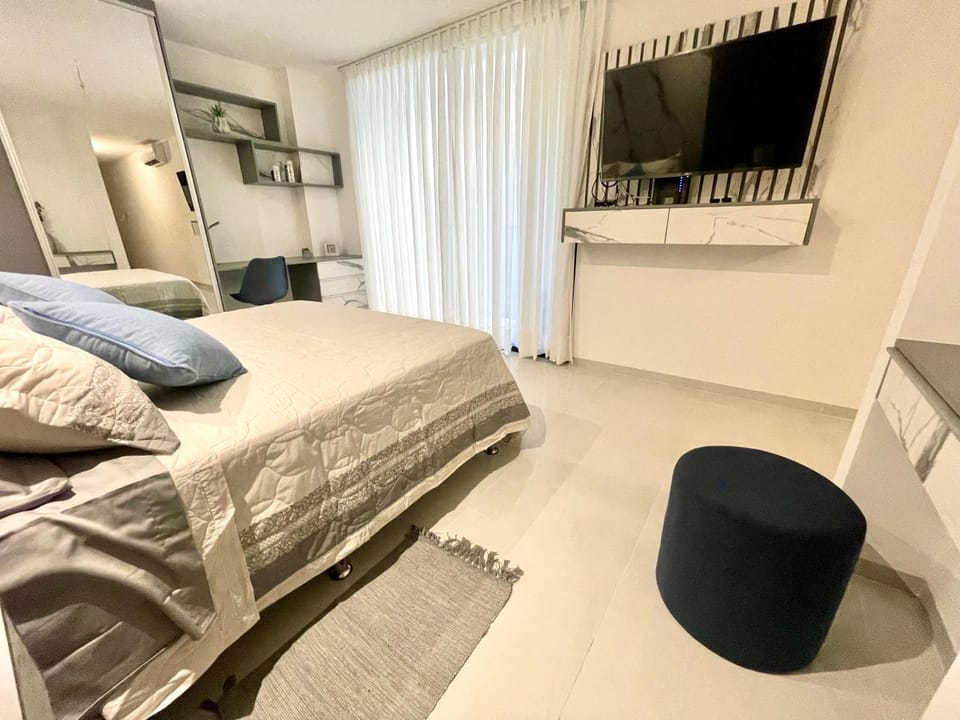 Bed, TV and multimedia