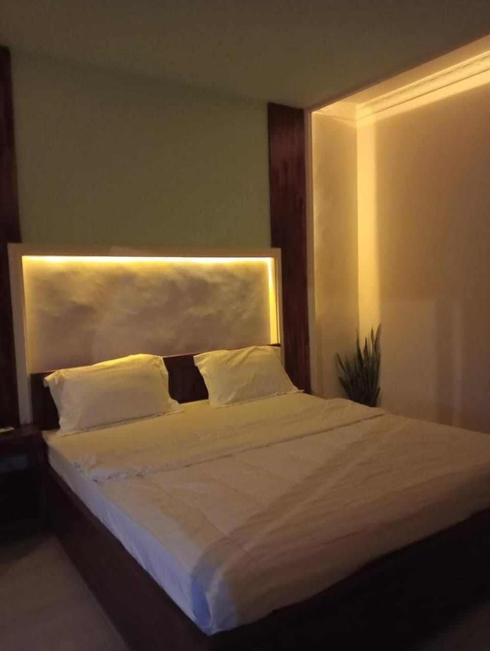 Bedroom, air conditioner