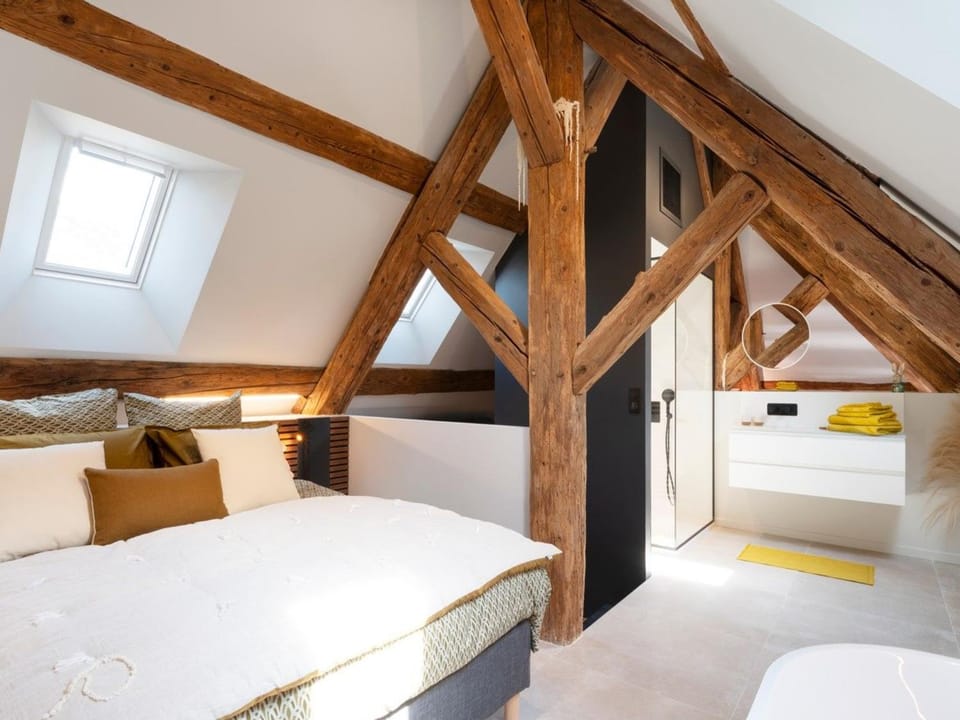 Loft moderne au charme ancien, climatisé, près de la Place Stanislas - FR-1-584-352 Apartment in Nancy