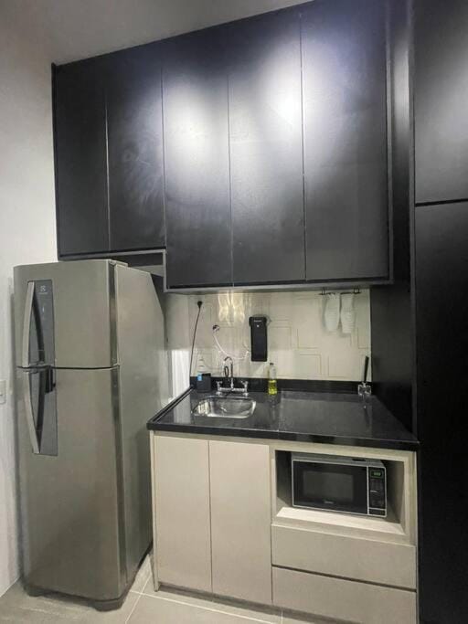 Novo studio Haus Mitre 1015 metrô Brooklin Apartment in Sao Paulo City