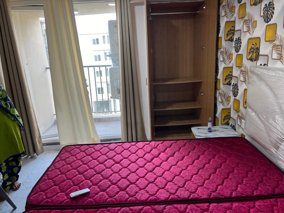 Bed, Photo of the whole room, Bedroom, wardrobe