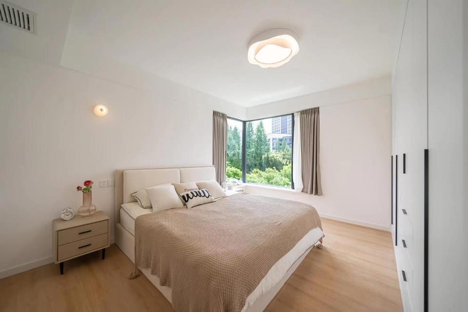 Bed, Bedroom, wardrobe