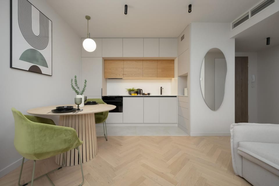 Kitchen or kitchenette, Living room