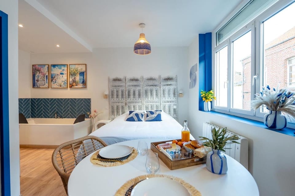 Les Secrets de la Baie - l'Archipel - cocon bien-être avec Spa et Sauna Apartment in Hauts-de-France