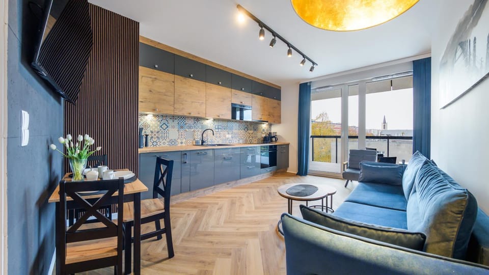 Kitchen or kitchenette, Living room