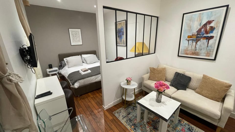 33m2 ,Magnifique 2 pièces, calme lumineux neuf , possibilité 3 personnes Apartment in Paris